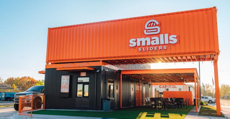 Smalls Sliders is adding company-owned restaurants to its roster