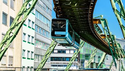 Germany’s unique suspension monorail is a must-visit for train lovers