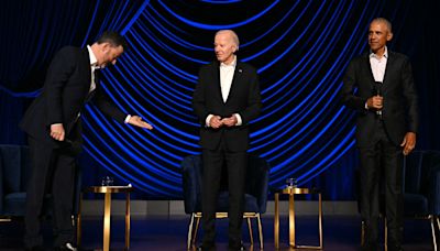 Joe Biden hits Supreme Court, Donald Trump at Hollywood fundraiser with Barack Obama