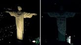 Taylor Swift T-shirt projected onto Christ the Redeemer as singer arrives in Brazil