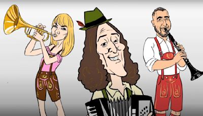 Travis Kelce and Taylor Swift Are Polka Cartoons in the New Weird Al Music Video