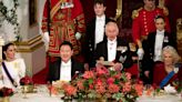 Royal family share behind-the-scenes footage of lavish banquet for South Korean president