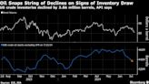 Oil Snaps Three-Day Drop as Report Points to US Stockpile Draw