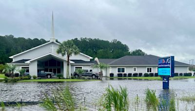 LIVE UPDATES: Look at Myrtle Beach areas after Tropical Storm Debby. Flood warning issued