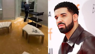 Watch | Drake’s mansion flooded amid record-breaking rainfall in Toronto | World News - The Indian Express