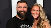 Jason Kelce defends his wife against hecklers over Butker's 'homemaker' speech, saying they both work and care for kids
