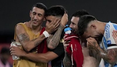 Di María: "Leo dijo que quería llegar a la última final por mí"