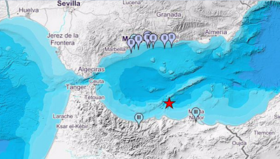 Un terremoto de magnitud 4,2 hace temblar la costa de Málaga y Granada