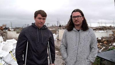 Nebraska brothers sucked out of their home by a tornado survive to tell the tale