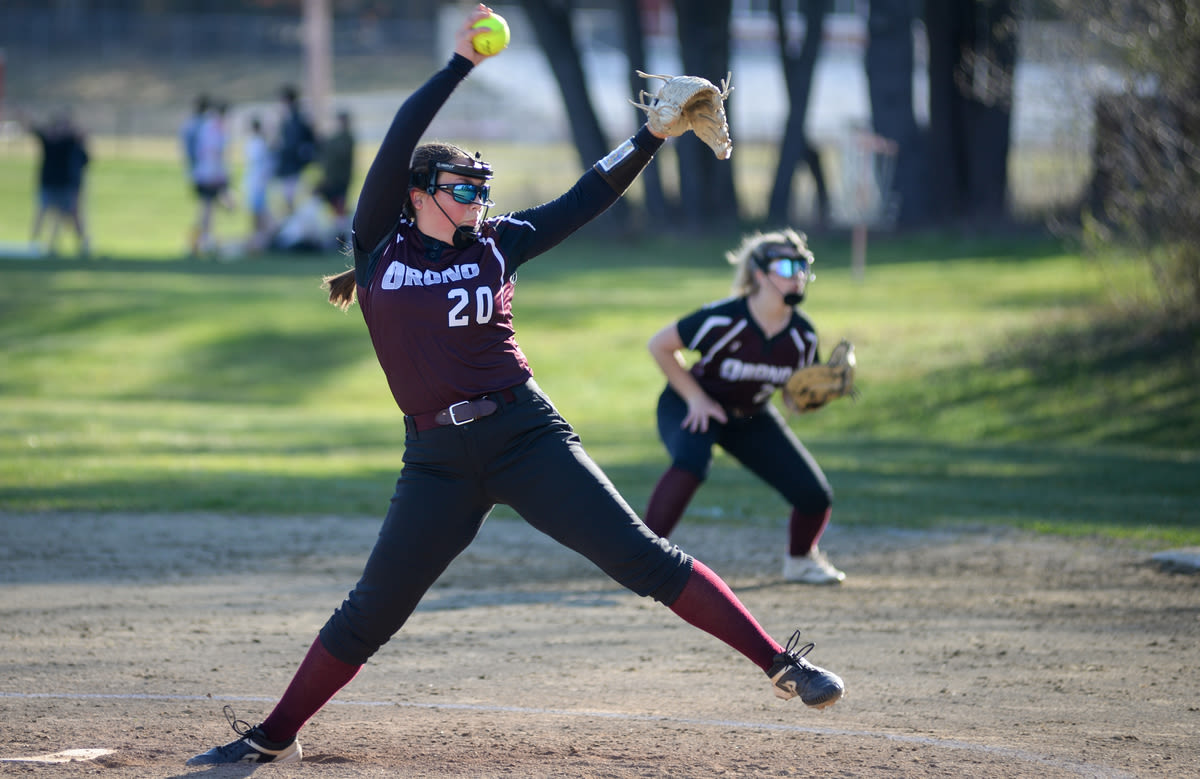 Orono softball’s Severance strikes out 16 to lead Red Riots past Old Town