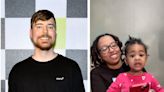 MrBeast delighted a food reviewer's wife by following her on TikTok after her husband made a viral video saying she was a huge fan