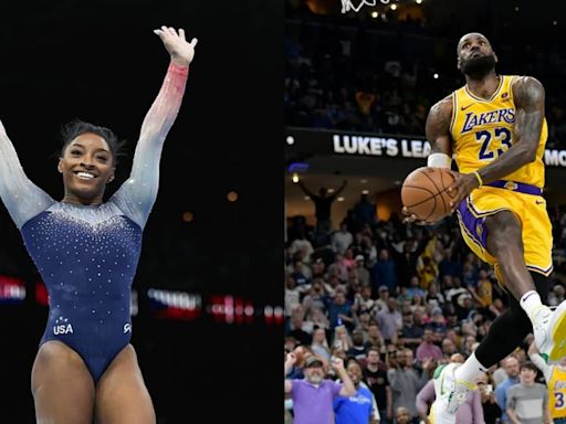 De Simone Biles a LeBron James, Estados Unidos desembarca en París con todo su arsenal