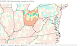 Portage County moves to high COVID-19 level; Kent State reinstates mask mandate