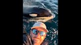 Watch: SoCal captain immortalizes rare orca encounter with selfie