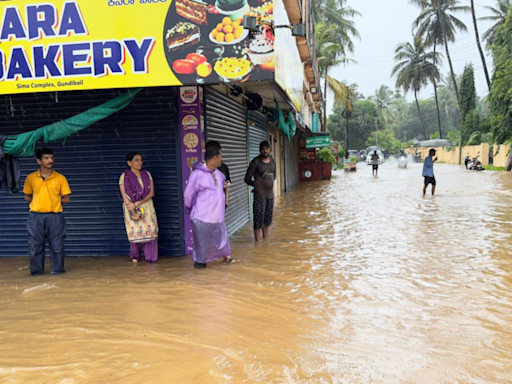 Udupi district bears brunt of downpour | Mangaluru News - Times of India