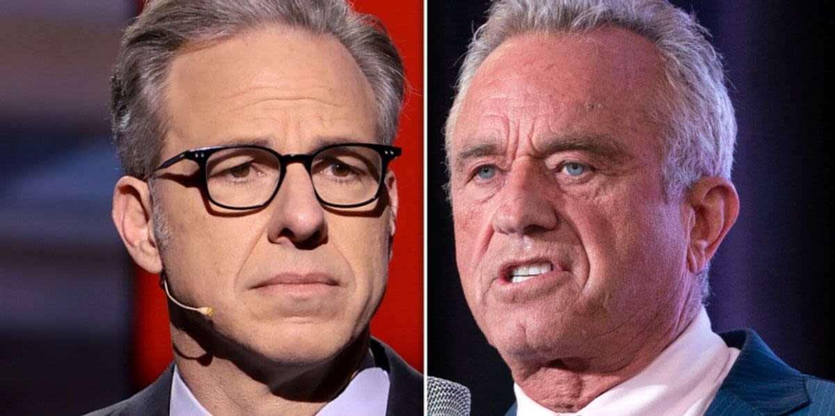 Jake Tapper Rips Robert F. Kennedy Jr. For Misrepresenting His Biden Comment In Ad