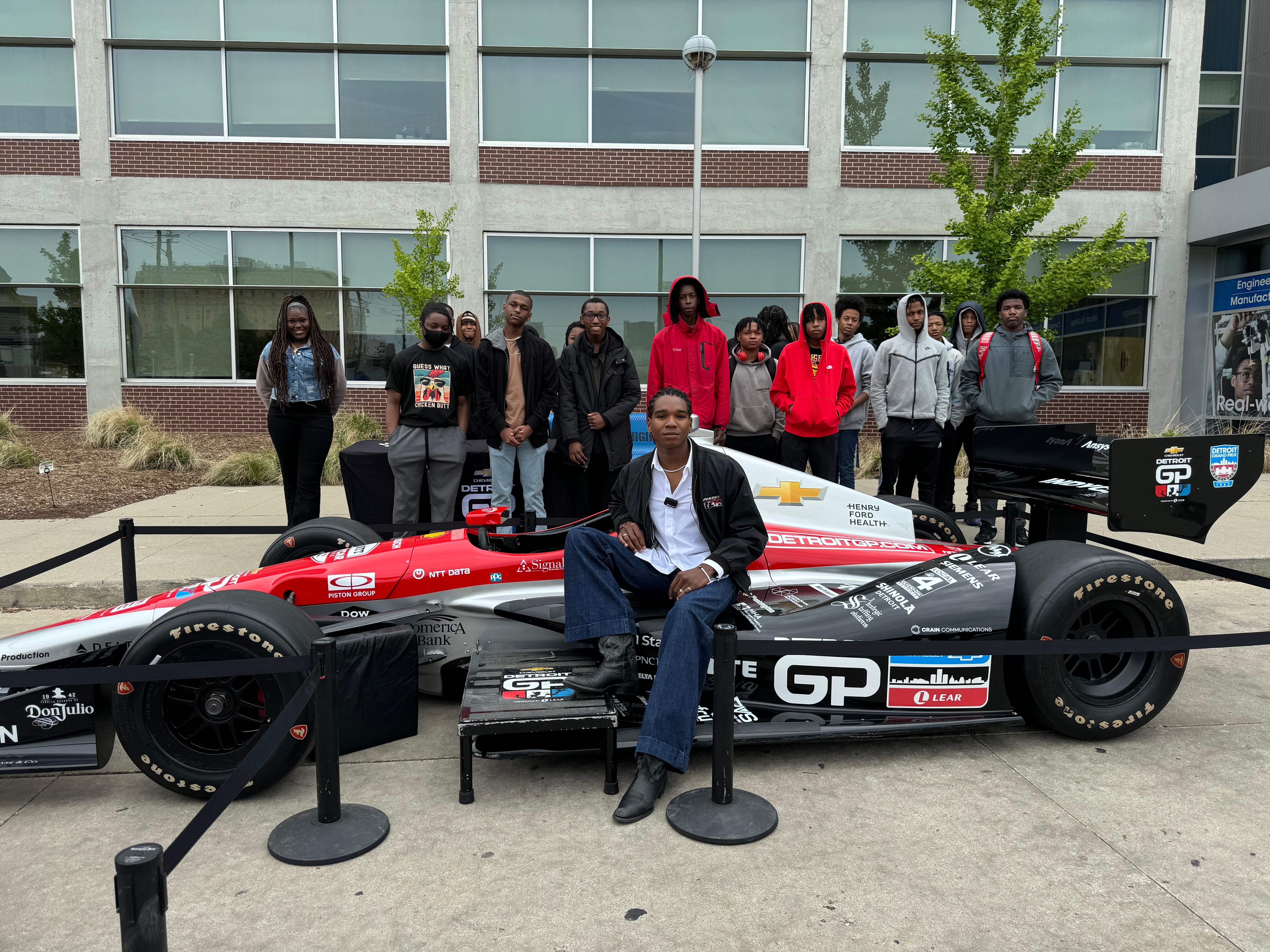Black IndyCar driver Myles Rowe says Penske equality program 'changed my world'