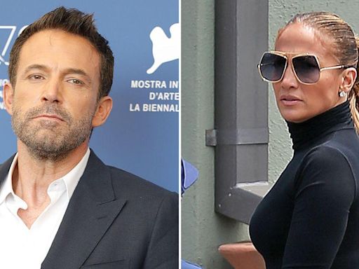 Ben Affleck Is 'Basically' at Jennifer Lopez's 'Mercy' Post-Split, Source Claims: 'If He Doesn't Behave, She'll Make...