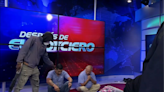 Ecuador on brink of civil war as masked gunmen storm TV studio and gangs threaten executions