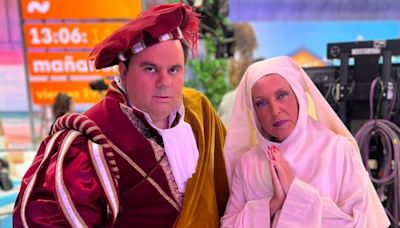 Lydia Lozano y Alberto Guzmán perpetran una hilarante versión de Don Juan Tenorio en 'Mañaneros'