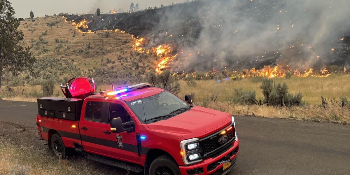 Lone Rock Fire grows to megafire with multi-county evacuation notices