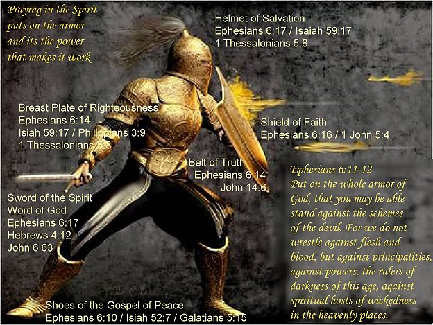 ... armour of God, so that we are strong in the Lord and the power of His