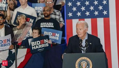 I am running the race, going to win again: Biden at Wisconsin rally