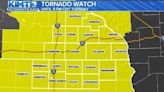 PARTICULARLY DANGEROUS SITUATION: TORNADO WATCH issued until 9 PM