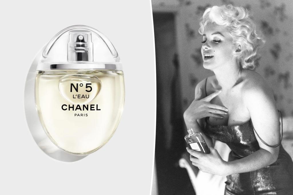 Chanel launches limited-edition No. 5 bottle inspired by Marilyn Monroe