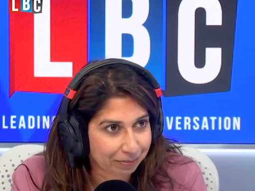 Listen: Suella Braverman told to hang her head in shame by angry LBC listener