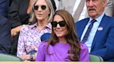 Kate Middleton reaparece en Wimbledon: muy sonriente y de la mano de su hija Carlota