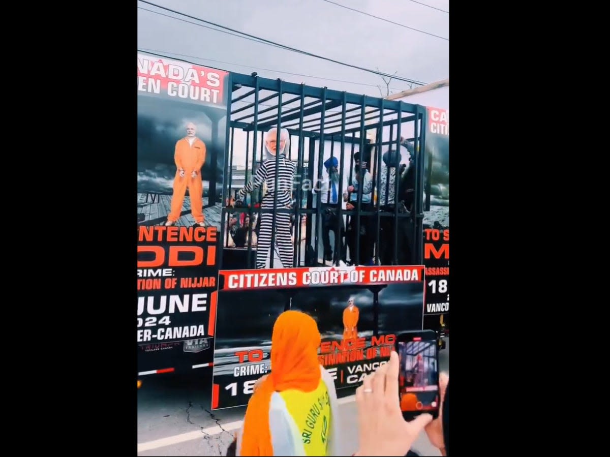 India rebukes Canada for allowing Sikh rally with float showing Modi in jail