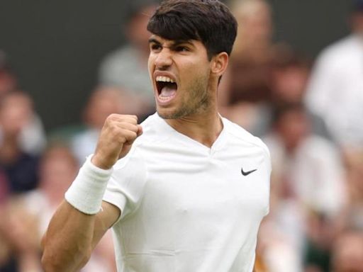 Alcaraz - Medvedev de Wimbledon: horario y dónde ver por TV el partido de tenis de semifinales