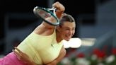 Sabalenka brilló ante Andreeva en Madrid y busca retener el Nº2 del ranking