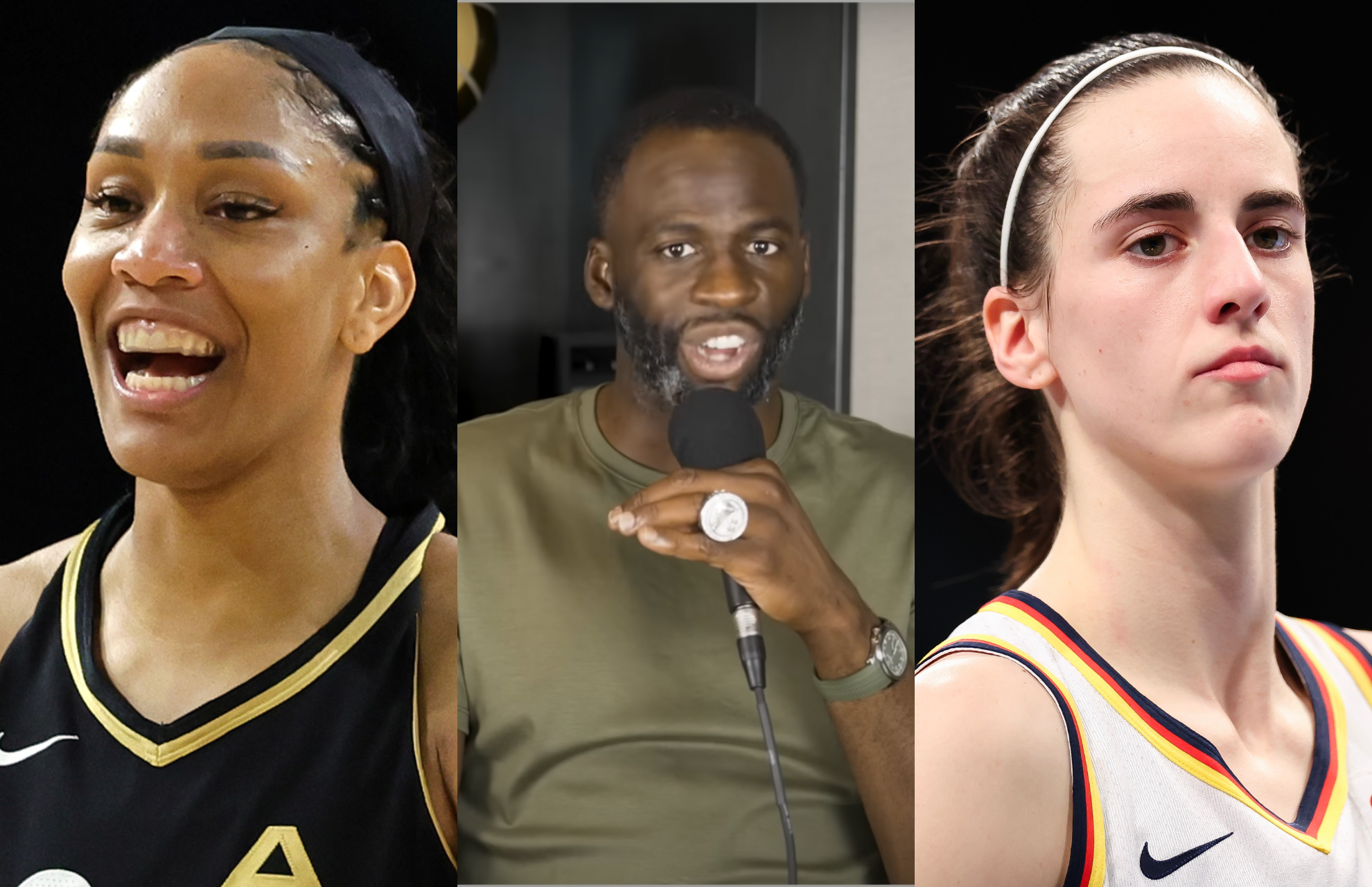 Draymond Green Says A’ja Wilson, Not Caitlin Clark, Is Most Marketable WNBA Player