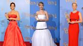 Jennifer Lawrence’s Golden Globe Looks Through the Years: Dresses From Dior, Louis Vuitton and More