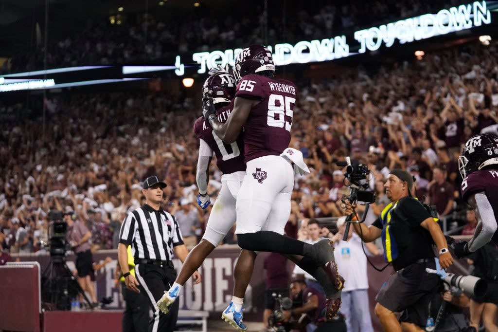 Texas A&M WR Ainias Smith is a Swiss Army knife, bringing his dynamic offensive skill set to the Eagles