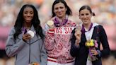 12 years later, American Olympic hurdler Lashinda Demus will get gold medal at ceremony in Paris