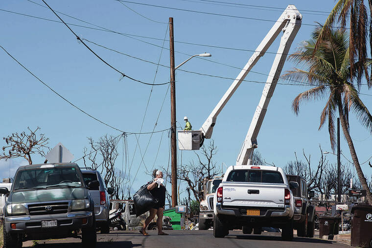 Hawaiian Electric filing blames Maui County