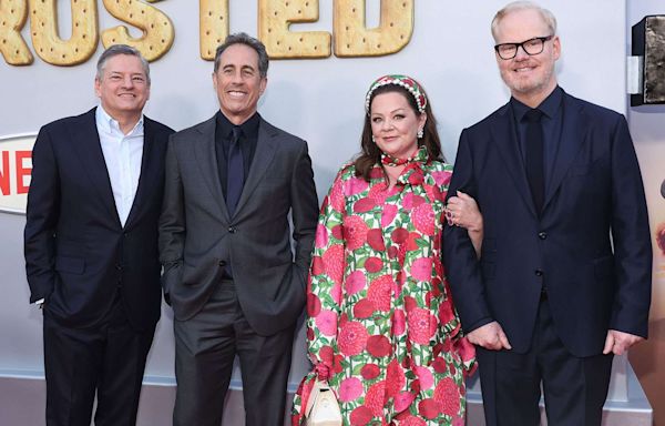 See Melissa McCarthy, Jerry Seinfeld and More Stars Arriving to the “Unfrosted” Premiere in L.A.