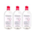 Bioderma 貝膚黛瑪 舒敏高效潔膚液500ml 3入組