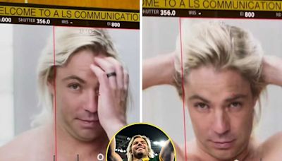 Springbok Faf teases fans with blonde bombshell hair ad [video]