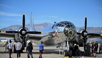 ‘What better way to learn about history?’: Restored WWII-era B-29 makes stop in Ogden