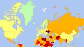 World’s most dangerous countries to visit in 2024 revealed