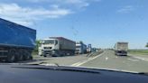 Ukraine mobilization law spurs trucker protest, disrupts Kyiv highway in Odesa Oblast