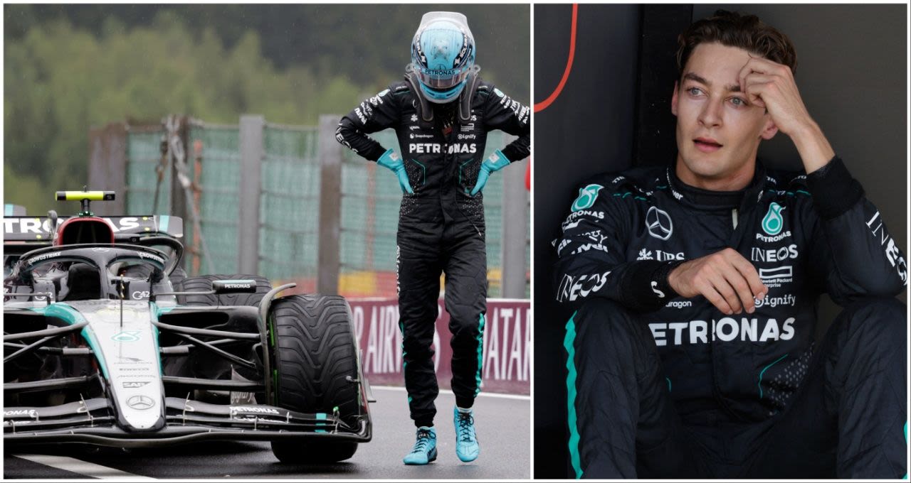The reason why George Russell's car was underweight at Belgian GP revealed
