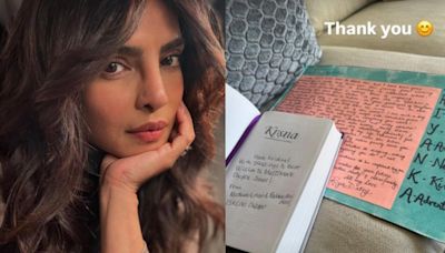 Priyanka Chopra receives a sweet gift from ISKCON Chicago