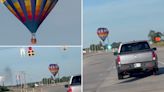 Hot air balloon crashes into Indiana power lines, injuring 3
