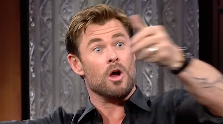 Chris Hemsworth Recalls Gruesome Mistake He Almost Made While Swimming With Sharks