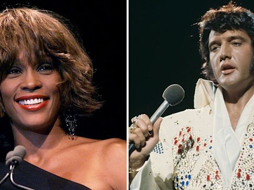 Whitney Houston's amazing family link to Elvis Presley who she met as a child